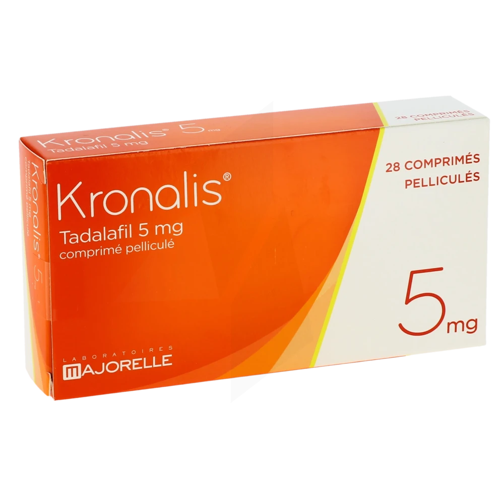 Kronalis 5 Mg, Comprimé Pelliculé