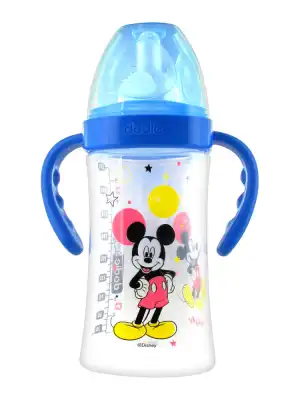 Dodie Disney Baby Biberon Anti-colique Tétine Ronde 3 Vitesses 270 Ml 6 Mois+ - Mickey à NICE
