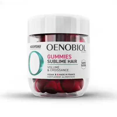 Oenobiol Gummies Sublime Hair Gommes Pot/60 à Pessac