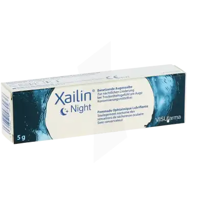 Visufarma Xailin® Night Pommade Ophtalmique T/5g à ANDERNOS-LES-BAINS
