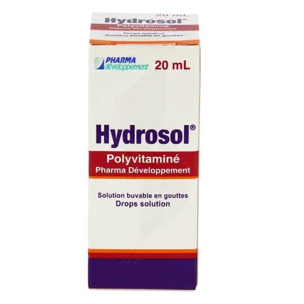Hydrosol Polyvitamine Pharmadeveloppement S Buv En Gouttes Fl/20ml