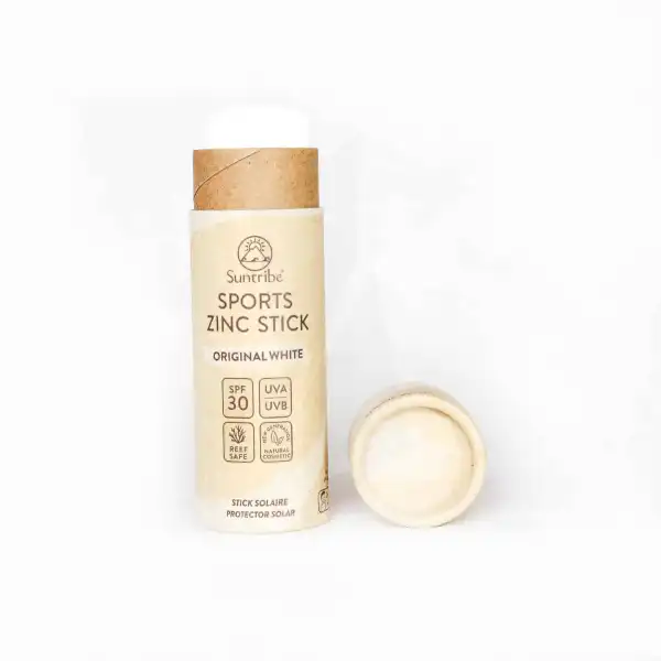 Suntribe Stick Solaire Zinc Naturel Spf30 Blanc Original 30g