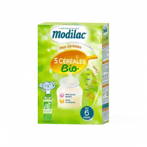 PharmaVie - Modilac Céréales Farine 6 Fruits à partir de 8 mois B/300g