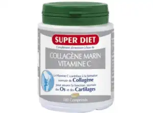 Superdiet Collagène Marin + Vitamine C Comprimés B/180 à SEYNE-SUR-MER (LA)
