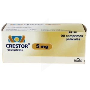 Crestor 5 Mg, Comprimé Pelliculé