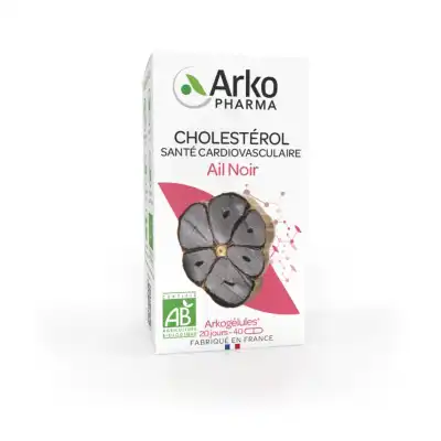 Arkogelules Ail Noir Bio GÉl Fl/40 à Bordeaux