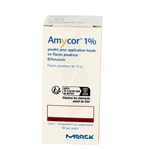 Amycor 1 Pour Cent, Poudre Pour Application Locale En Flacon Poudreur