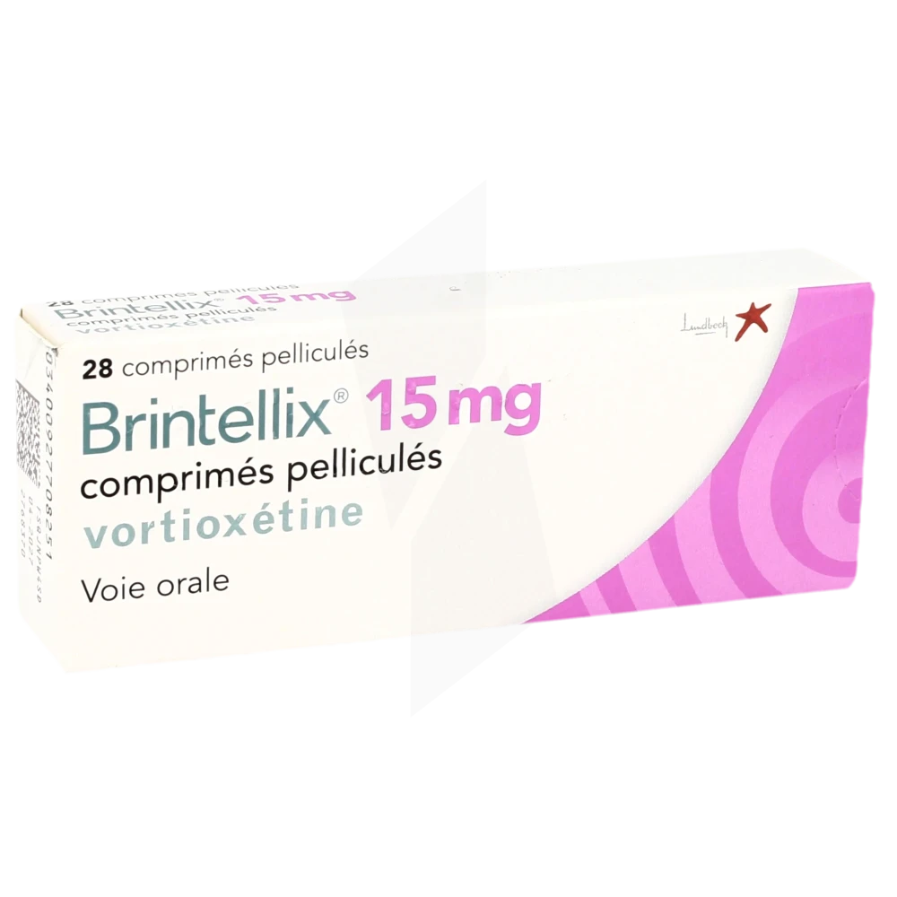 Brintellix 15 Mg, Comprimé Pelliculé