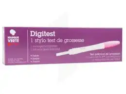 Santé Verte Digitest Test De Grossesse – Boîte De 1