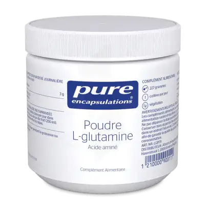 Pure encapsulations L-glutamine Poudre 227g