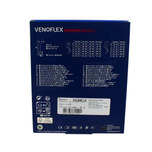Venoflex Kokoon Absolu 2 Bas Cuisse Femme Noir Taille 4l