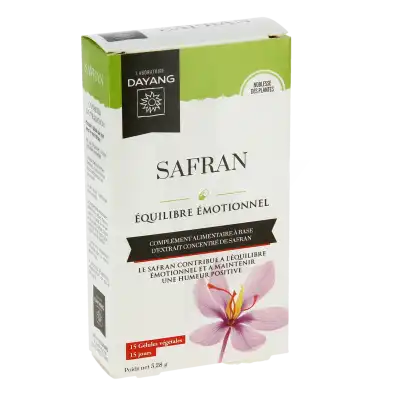 Dayang Safran non bio 15 gélules