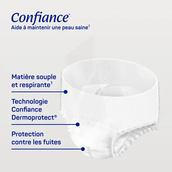 Confiance Mobile Slip Absorbant Jetable 10g L Sachet/14