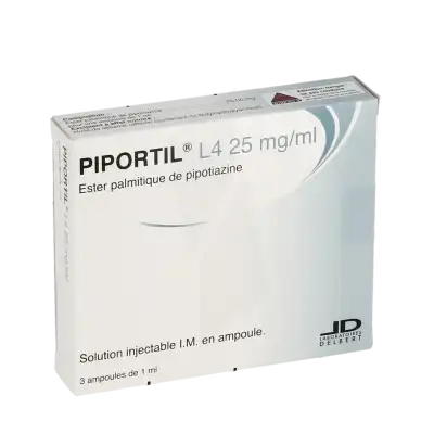 Piportil L4 25 Mg/ml, Solution Injectable En Ampoule (i.m.) à CHENÔVE