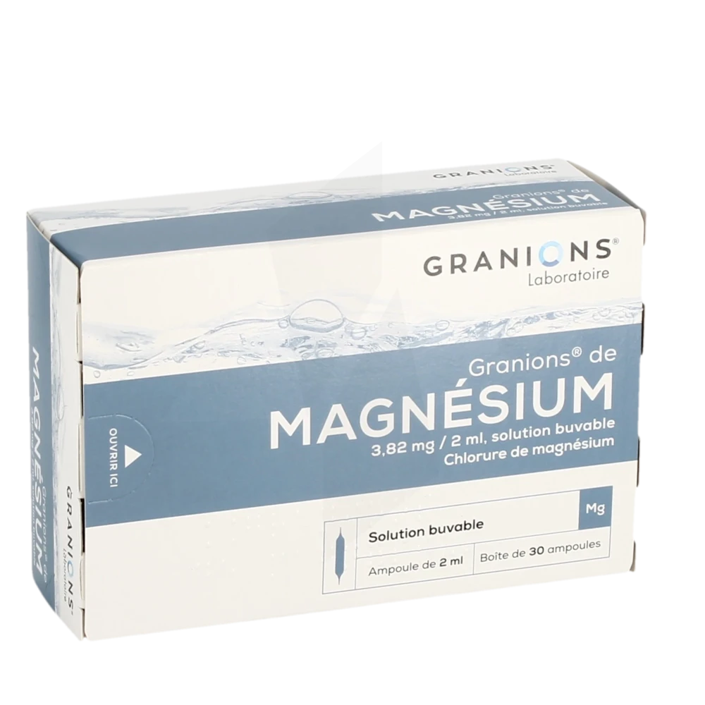 Granions De Magnesium 3,82 Mg/2 Ml, Solution Buvable