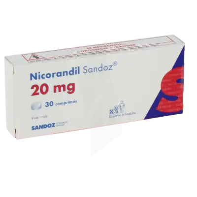 NICORANDIL SANDOZ 20 mg, comprimé