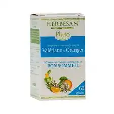 Herbesan Valériane Oranger Sommeil 60 Gélules à VERNON