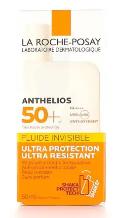 Anthelios Xl Spf50+ Fluide Invisible Avec Parfum Fl/50ml