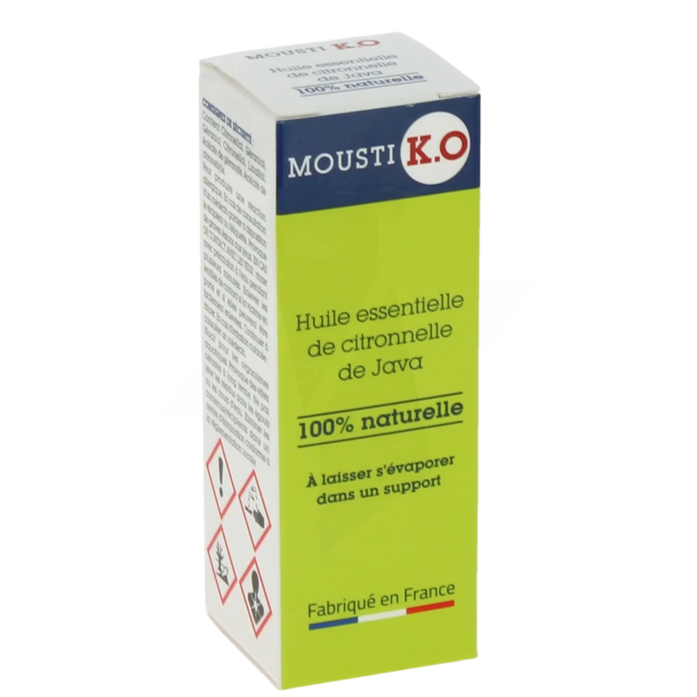 Mousti K.o Huile Essentielle De Citronnelle Fl Cpte-gttes/30ml