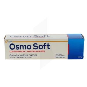 Osmosoft Coups De Soleil Gel Réparateur Cutané Tube De 150 G