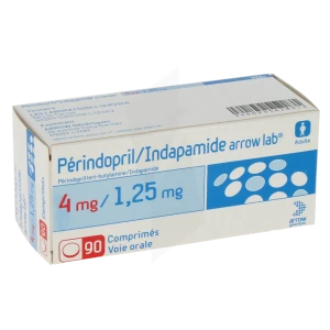 Perindopril/indapamide Arrow Lab 4 Mg/1,25 Mg, Comprimé