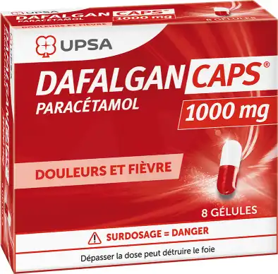 Dafalgancaps 1000 Mg Gélules Plq/8 à Saint-Avold
