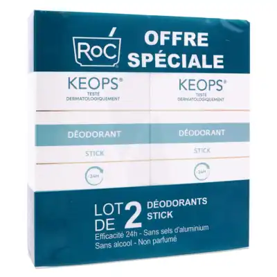 Keops Deod Stick 24h Pn 40ml Duo à Paris