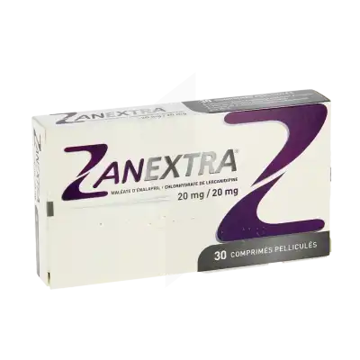 Zanextra 20 Mg/20 Mg, Comprimé Pelliculé à Dreux