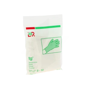 Lohmann & Rauscher Tg Gant Dermatologique Coton Non Stériles Taille 9/10
