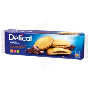 Delical Nutra'cake Biscuit Chocolat 3/135 G à LA VALETTE DU VAR