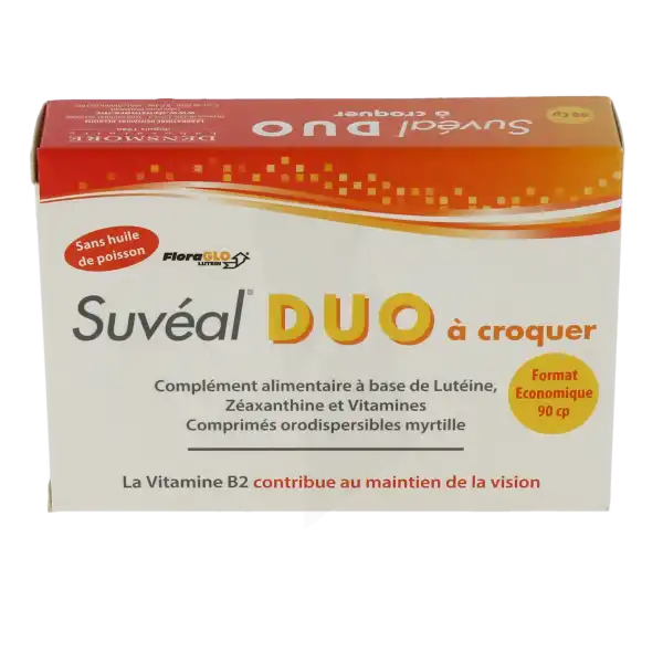 Suvéal Duo Comprimés à Croquer B/90