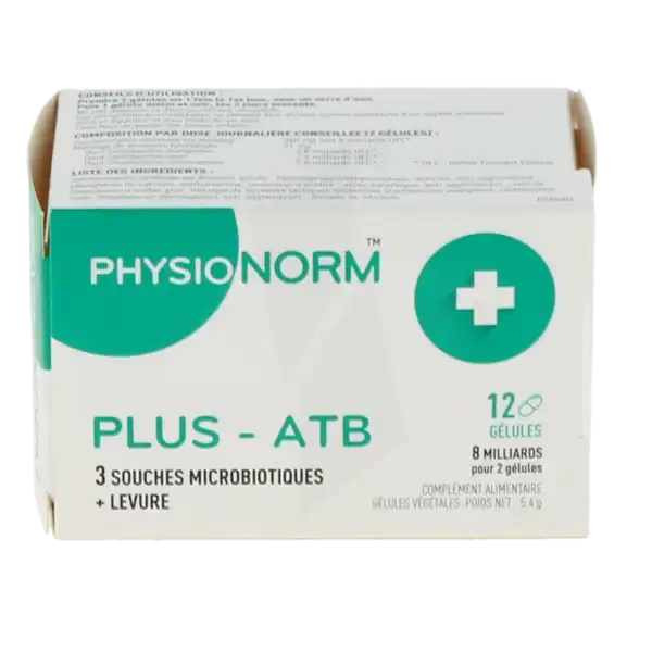 Immubio Physionorm Plus Gélules B/12