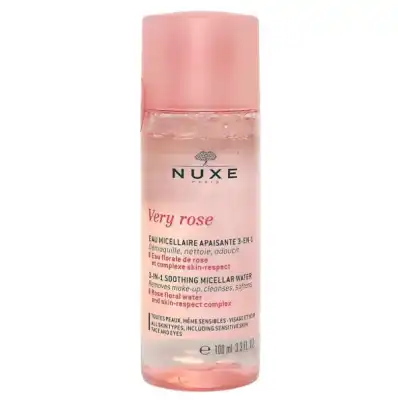 Nuxe Very Rose Eau Micellaire Apaisante 3 En 1 Fl/100ml à Touques