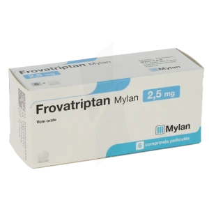 Frovatriptan Viatris 2,5 Mg, Comprimé Pelliculé