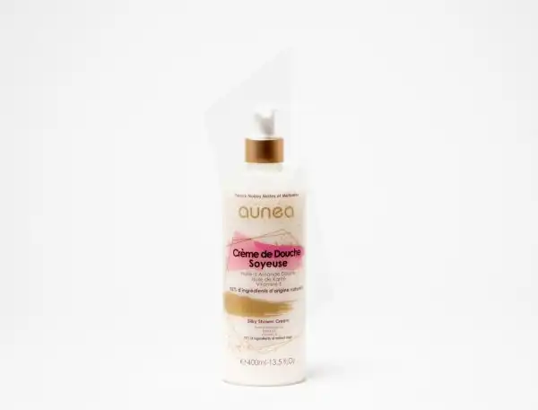 Aunea Crème De Douche Adulte Au Karité Fl Pompe/400ml