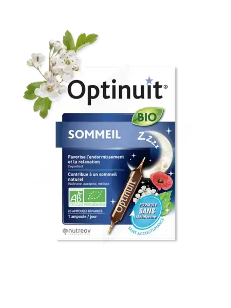 Nutreov Optinuit Bio Solution Buvable 20 Ampoules/10ml