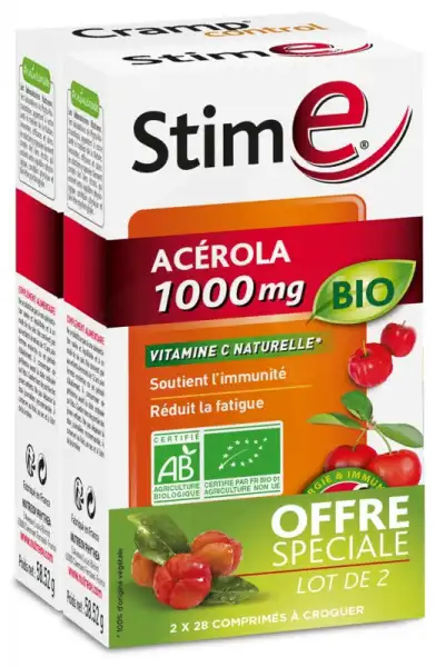 Nutreov Stim E Acérola 1000 Bio Comprimés 2b/28