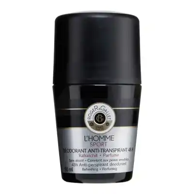 Roger & Gallet L'homme Sport Déodorant Anti-transpirant 48h Bille à Bourges