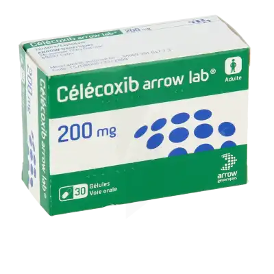Celecoxib Arrow Lab 200 Mg, Gélule à Casteljaloux
