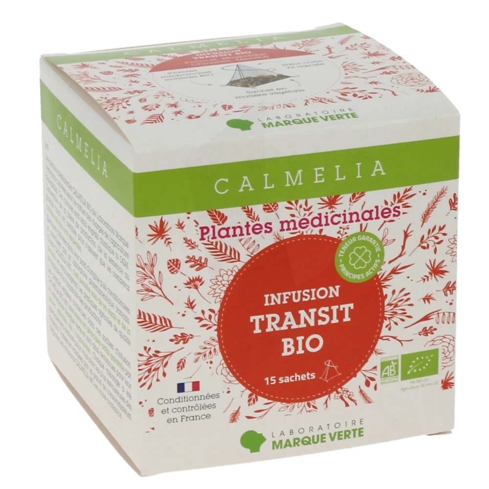 Calmelia Tis Infusion Transit Bio 15sach