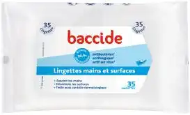 Baccide Lingette Désinfectante Mains & Surface Pack/35 à L'ISLE-SUR-LA-SORGUE