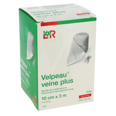 Velpeau Veine Plus Bde Sans Latex Contention Forte 10cmx3m à AUDENGE