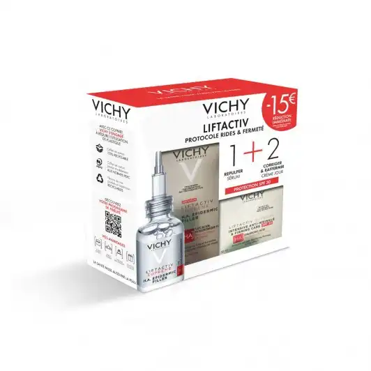 Vichy Liftactiv Supreme Ha Filler SÉrum Fl Cpte-gttes/30ml+crÈme Spf30