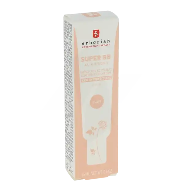 Erborian Super Bb Crème Clair T/15ml