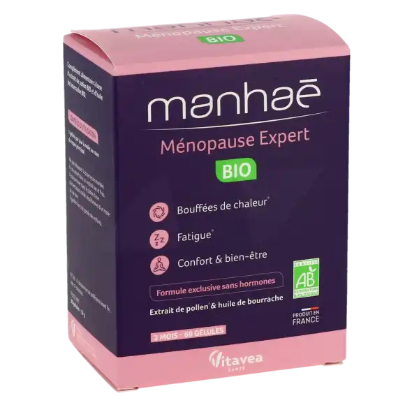 Nutrisanté Manhae Ménopause Expert Bio Gélules B/60