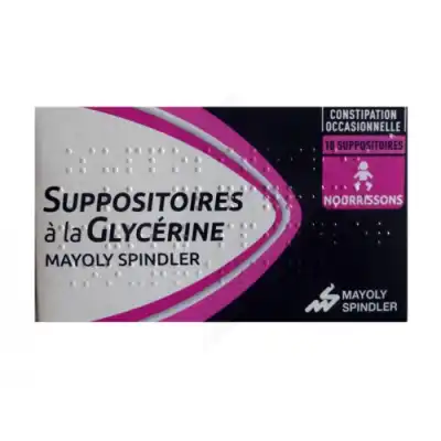 Suppositoire A La Glycerine Mayoly Spindler Nourrissons, Suppositoire à Paris