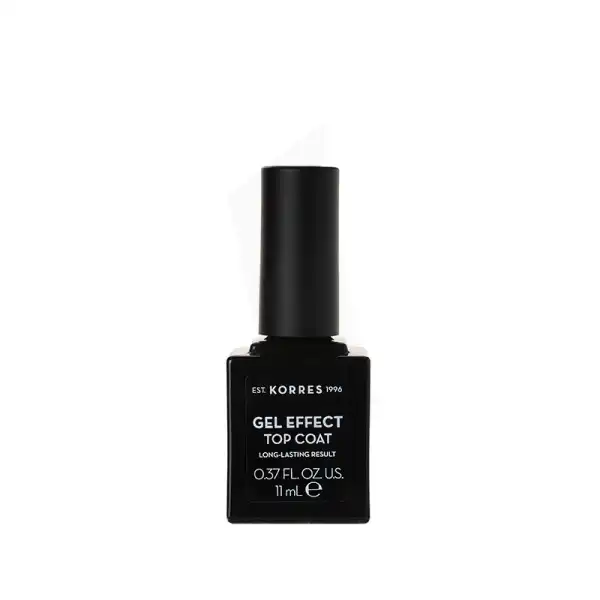 Korres Huile D'amande Douce Vernis à Ongles Top Coat Effet Gel 11ml