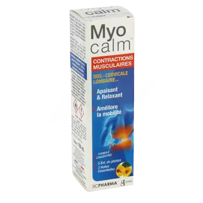 Myocalm Spray Contractions Musculaires Fl/100ml à LA COTE-SAINT-ANDRÉ
