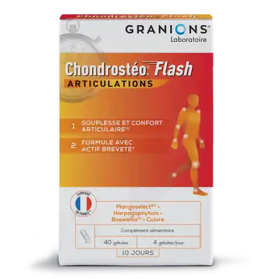 Chondrosteo+ Flash Gélules B/40 à VILLENAVE D'ORNON