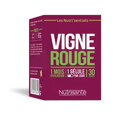 Nutrisanté Nutrisentiels Bio Vigne Rouge Gélules B/40 à Égletons